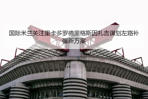 国际米兰关注里卡多罗德里格斯因扎吉谋划左路补强新方案